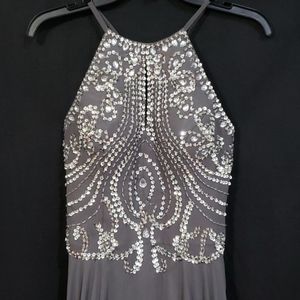 FORMAL Long Dress with Train Woman Size M